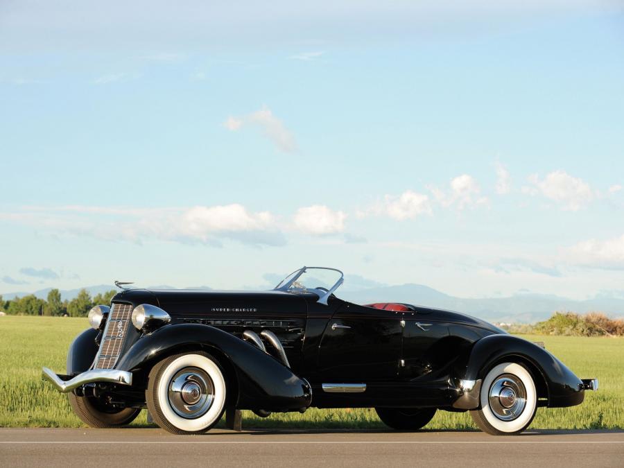  Auburn 852 SC Dual Ratio Speedster 1936 года  (фото 2 из 48)